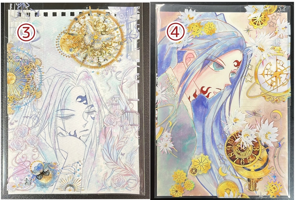 アナログイラスト原画