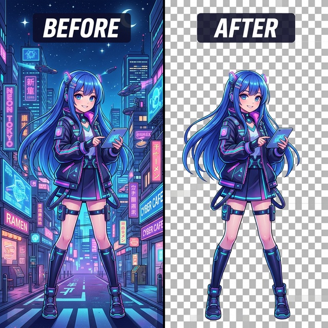 FanartSaverPro - X(Twitter)のイラストをワンクリックで透過保存できる神ツール