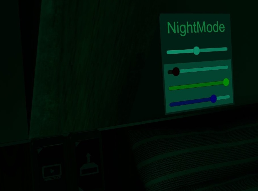 Darkener; Android.モバイル 対応 ナイトモードギミック RGB調整も可能