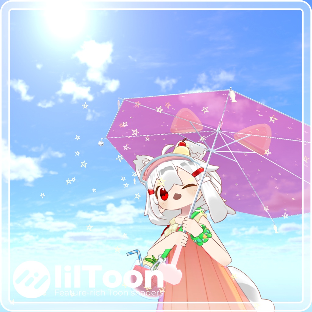 【VRChat想定】10.8⭐Star Brolly⭐·パーティクルシステム付き