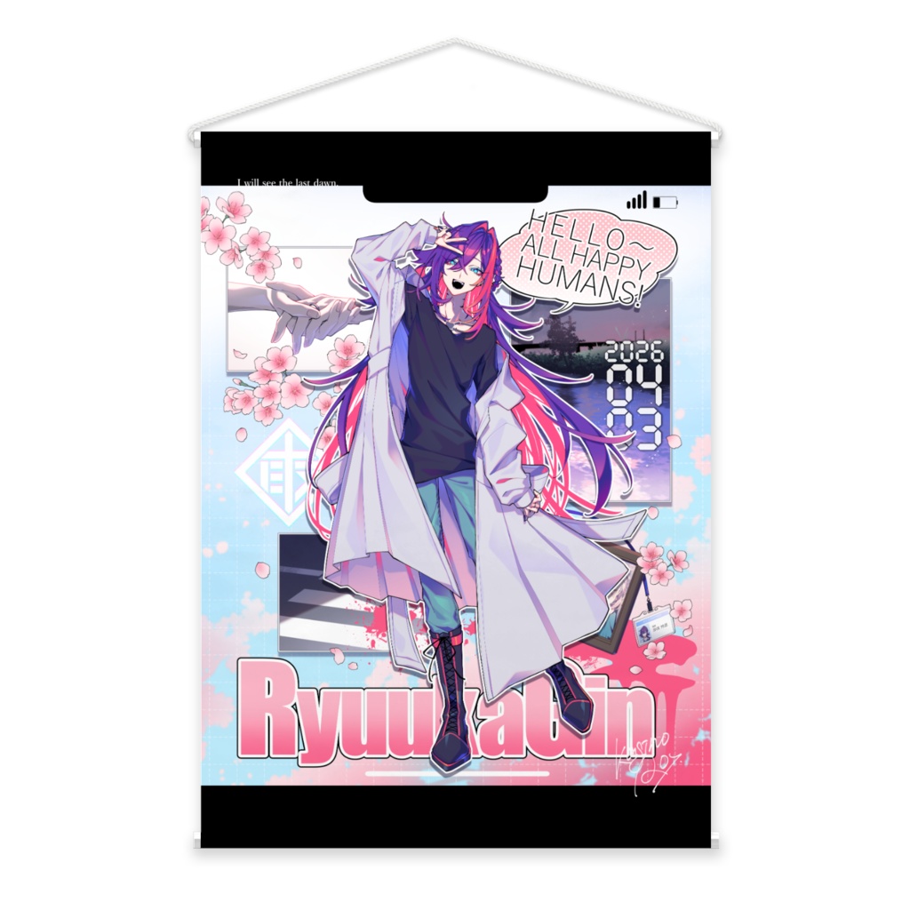 【pixivFACTORYアイテム】20260403タペストリ～