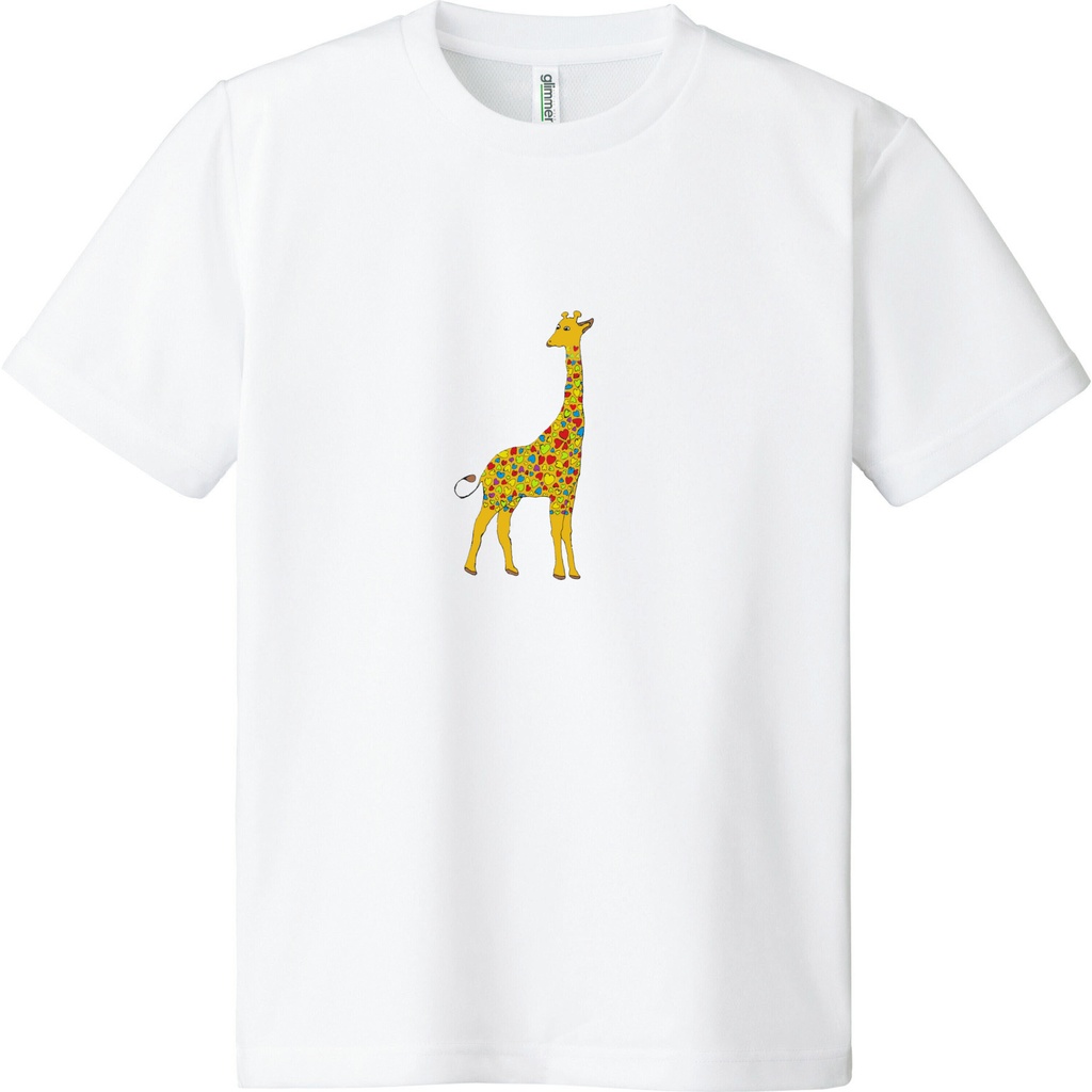 カラフルなキリン