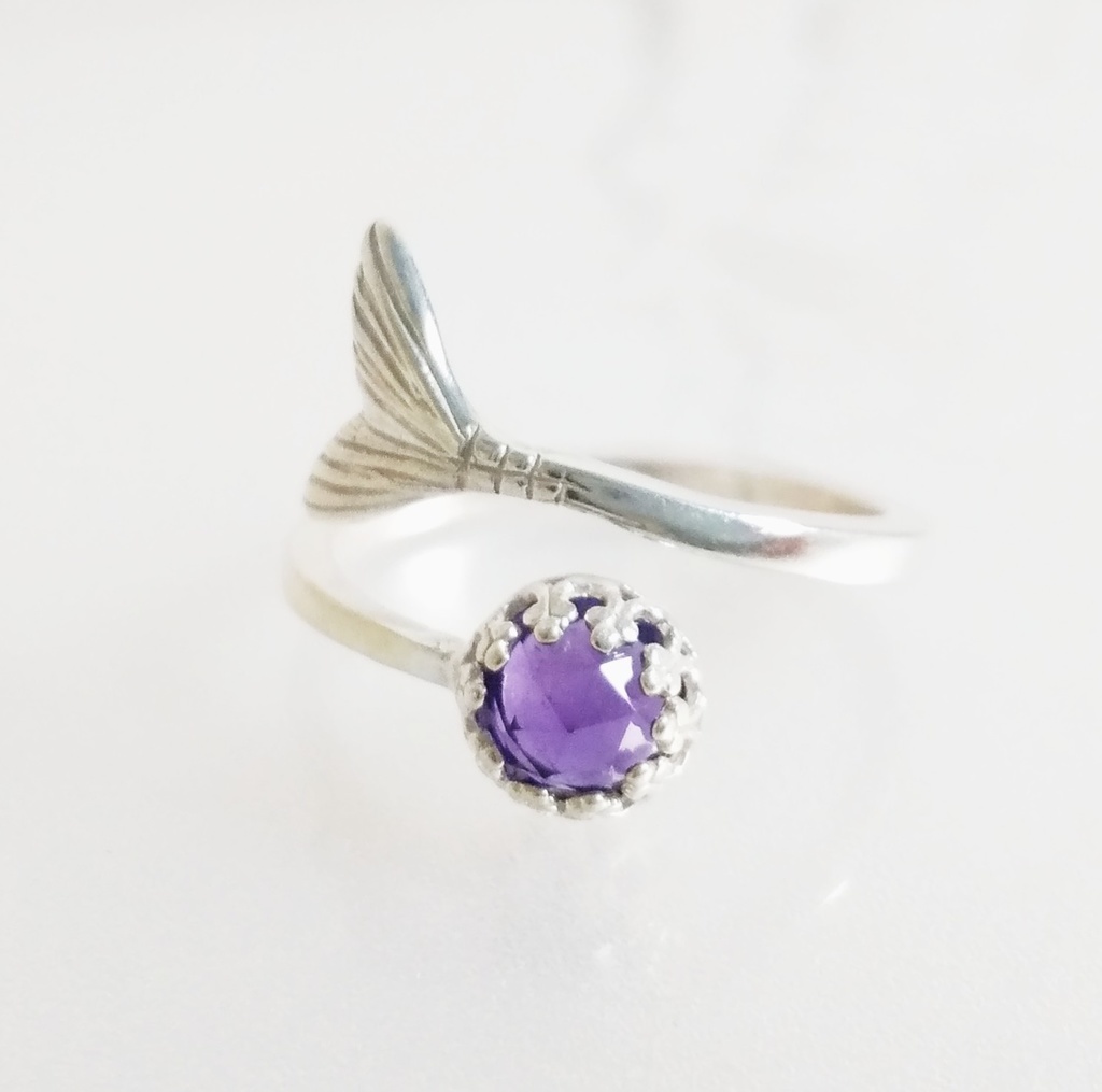 マーメイドリング・アメジスト