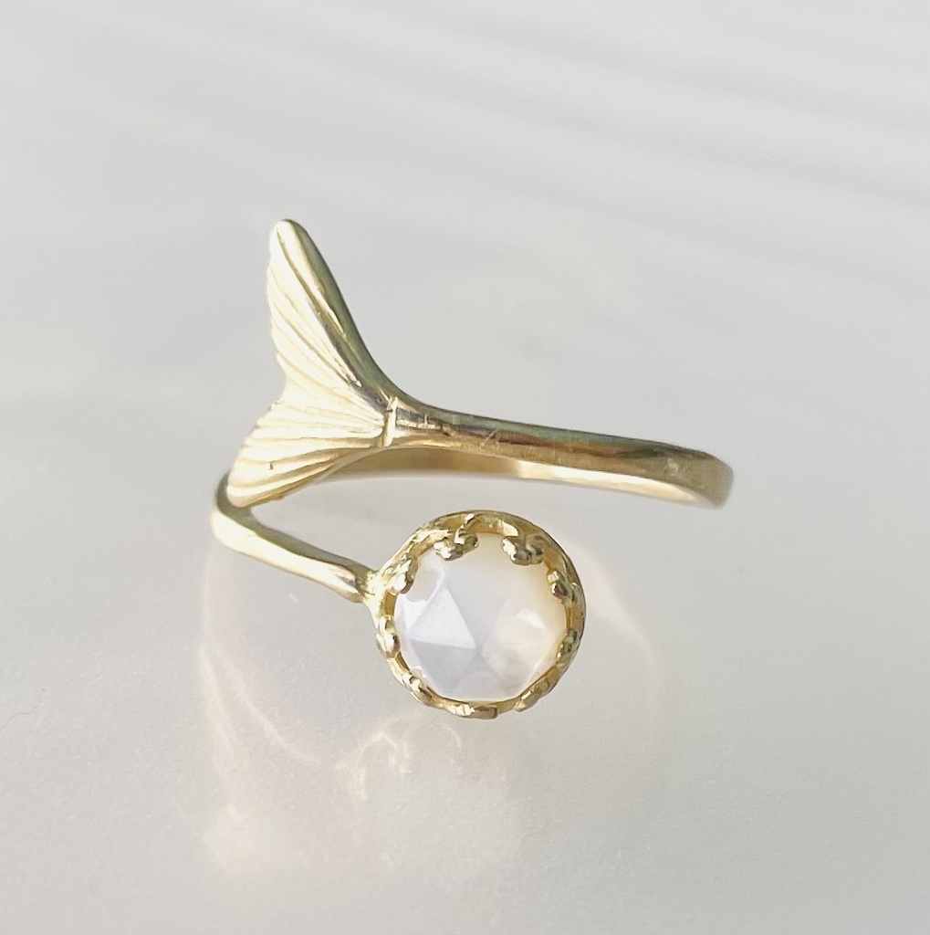 マーメイドリング•マザーオブパール