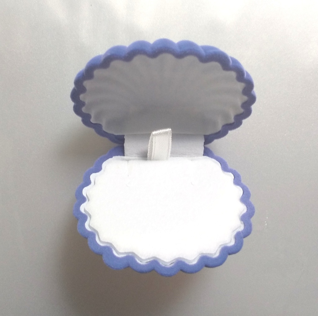 天然石マーメイドリング カルセドニー