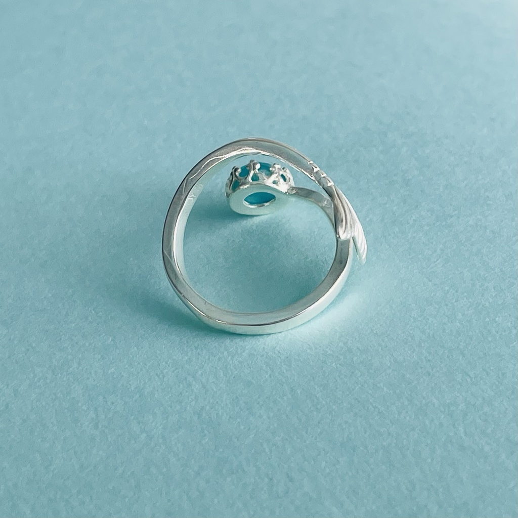 マーメイドリング ネオンアマゾナイト