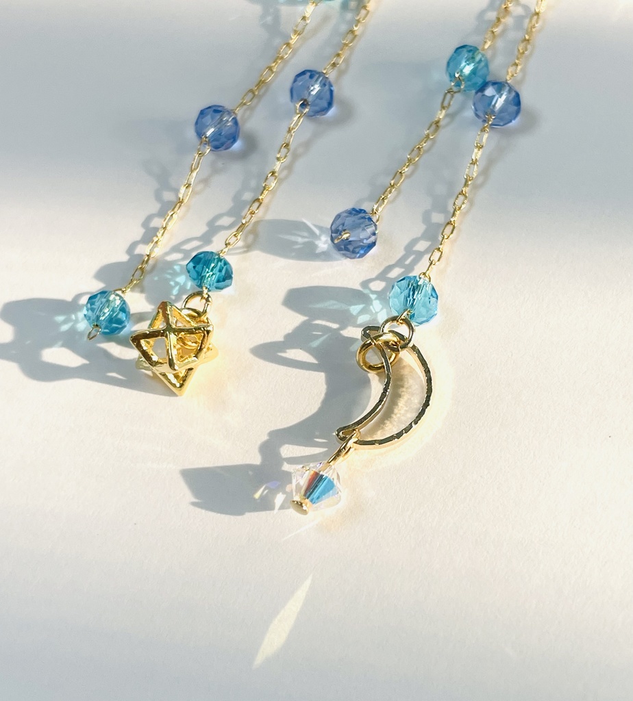 ⭐︎月と星のイヤリング/ピアス