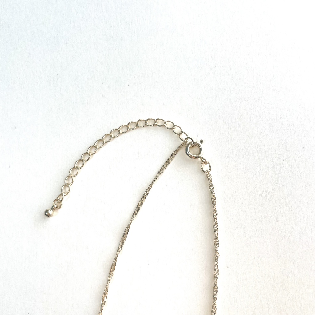 天然オパールネックレス Moon