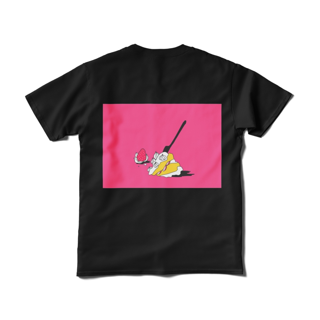 ショートケーキTシャツ(ベリー)