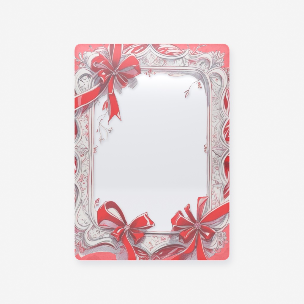 Oshipock Red_情熱りぼん