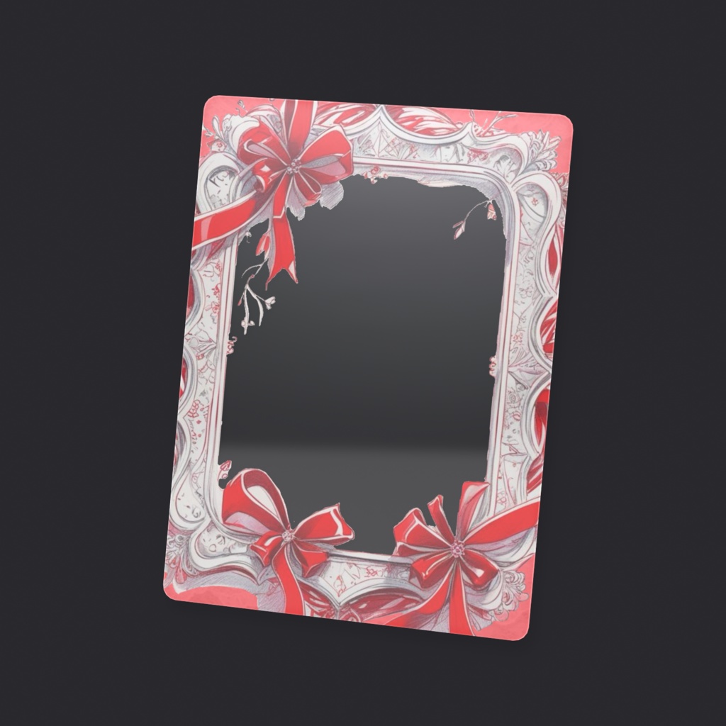 Oshipock Red_情熱りぼん