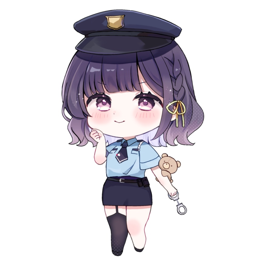 【ミニスカポリス】アクリルキーホルダー