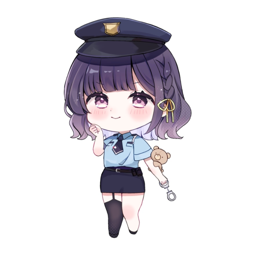 【ミニスカポリス】ステッカー