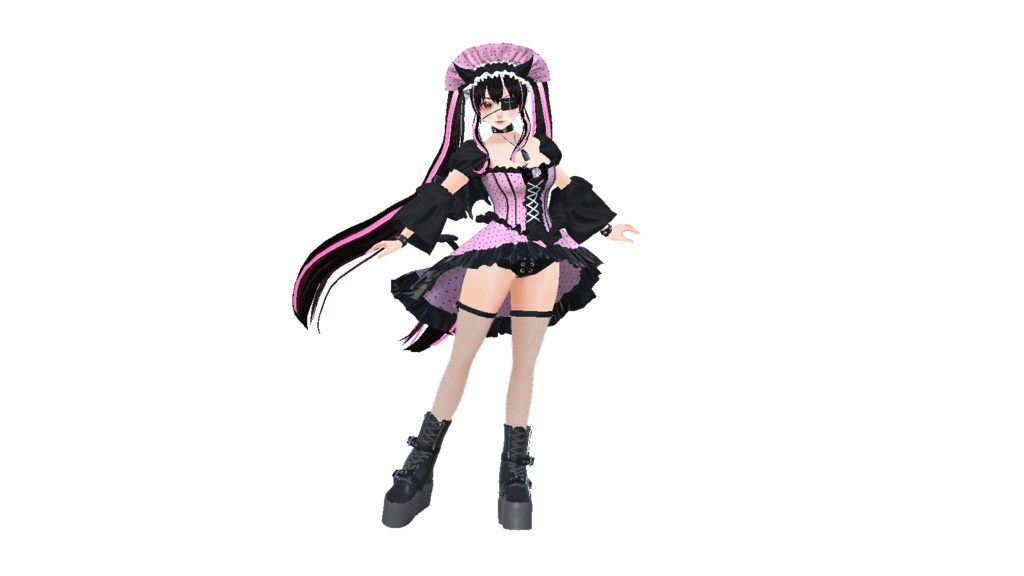 Pink Gothic Heart