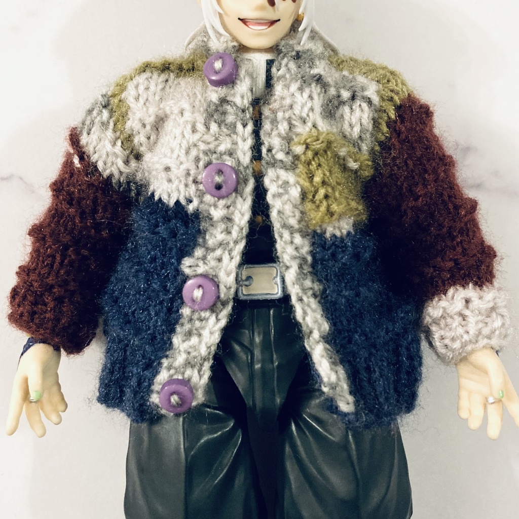 (1/12可動式フィギュア)バズ💎用カーディガン