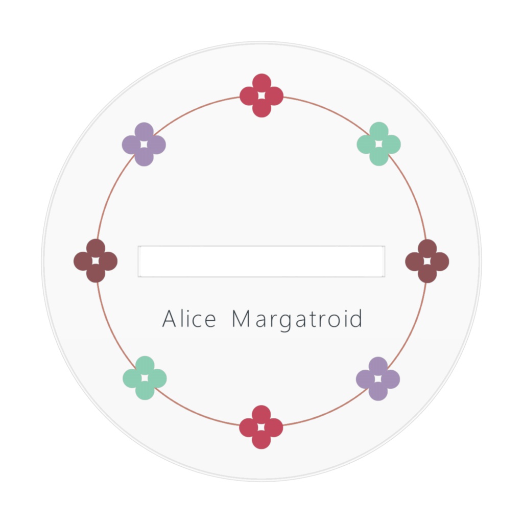 ちっちゃなアリスのアクリルフィギュア