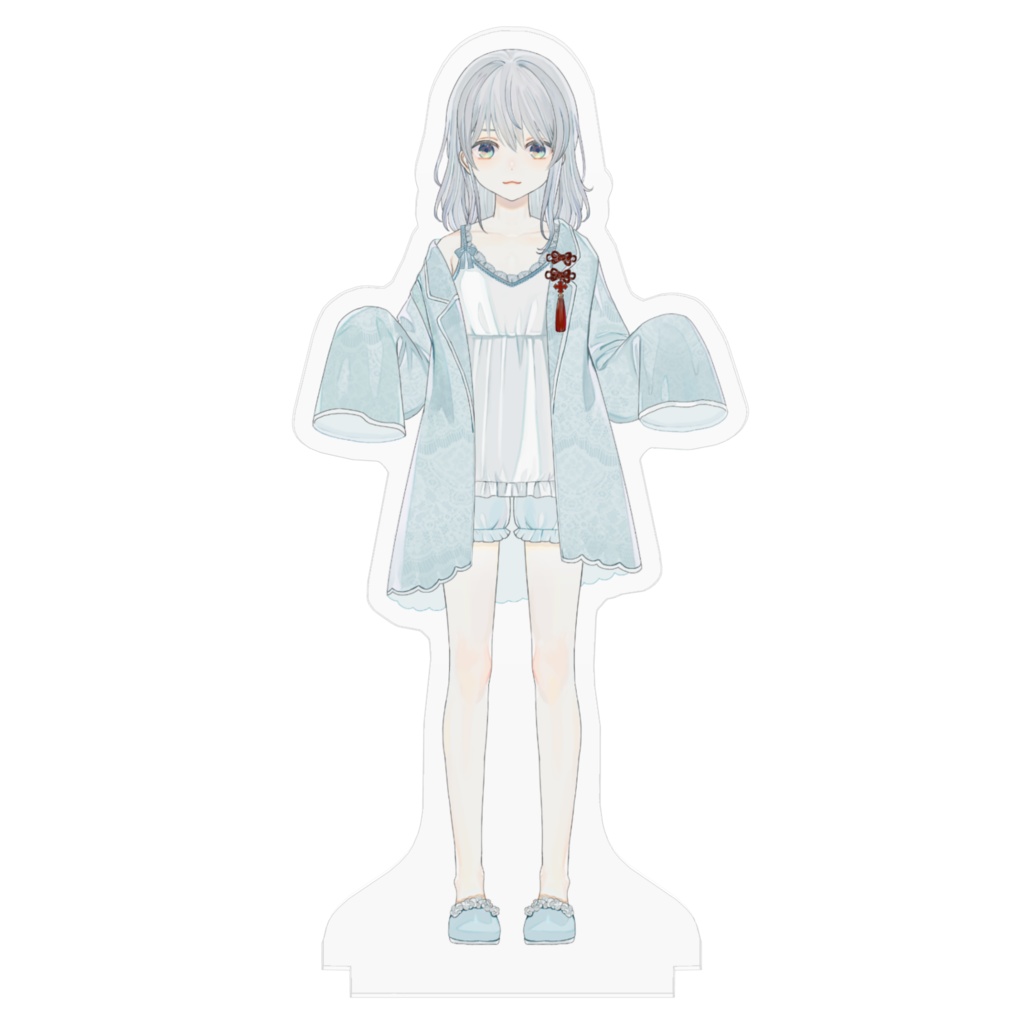 【特典付き】アクリルフィギュア(新衣装セミロング)【猫麦とろろ/個人Vtuber】