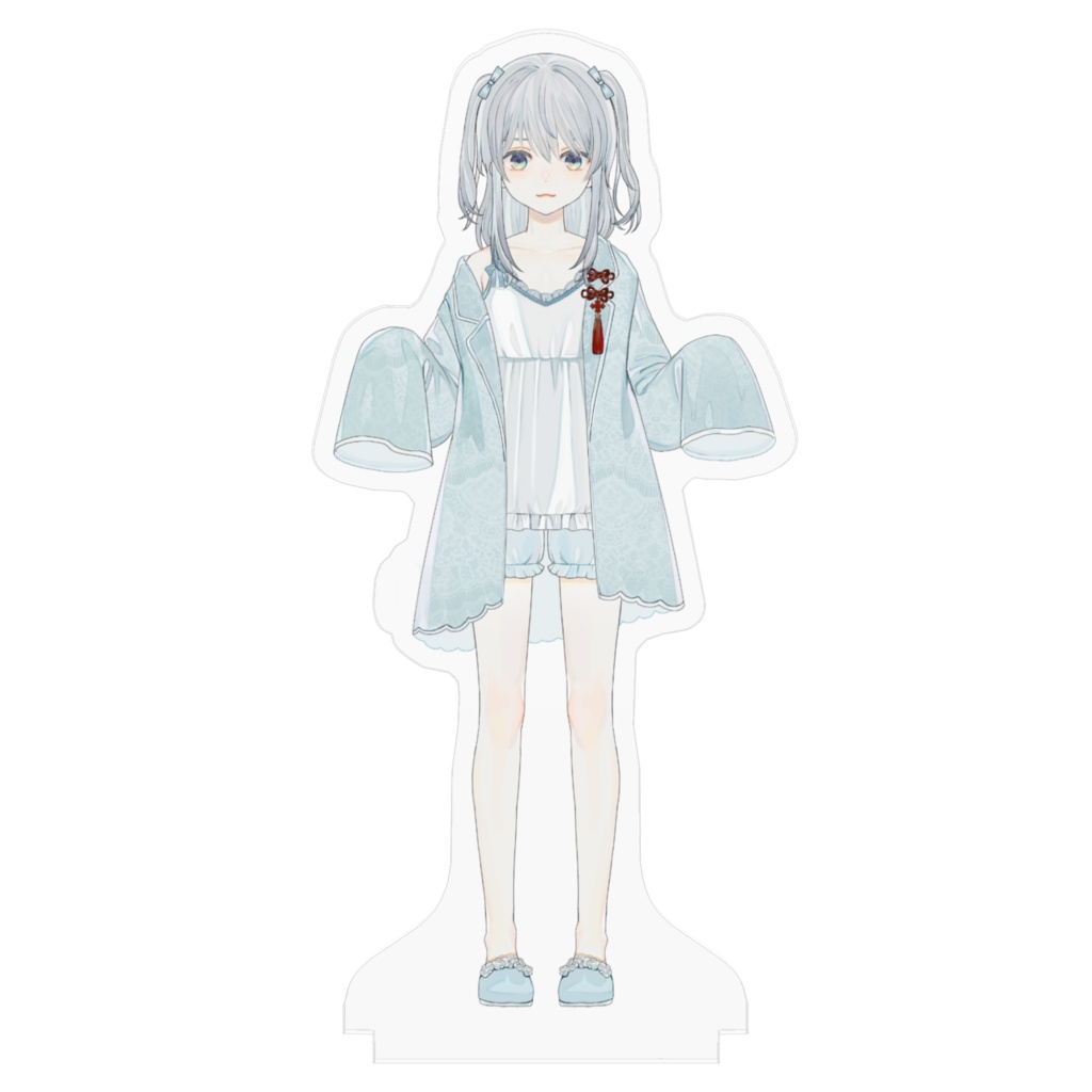 【特典付き】アクリルフィギュア(新衣装ツインテ)【猫麦とろろ/個人Vtuber】