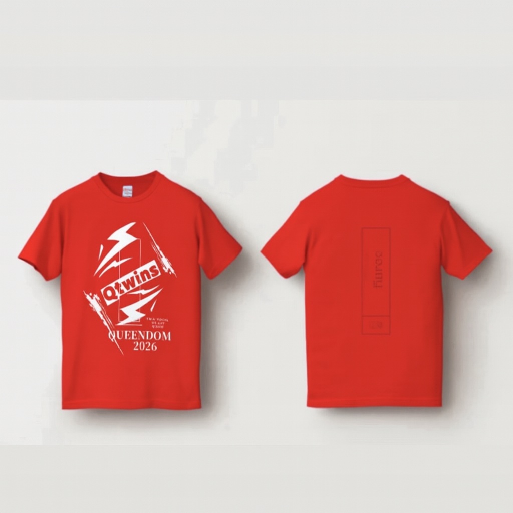 【受注発注】New Tシャツ(赤)12/10迄