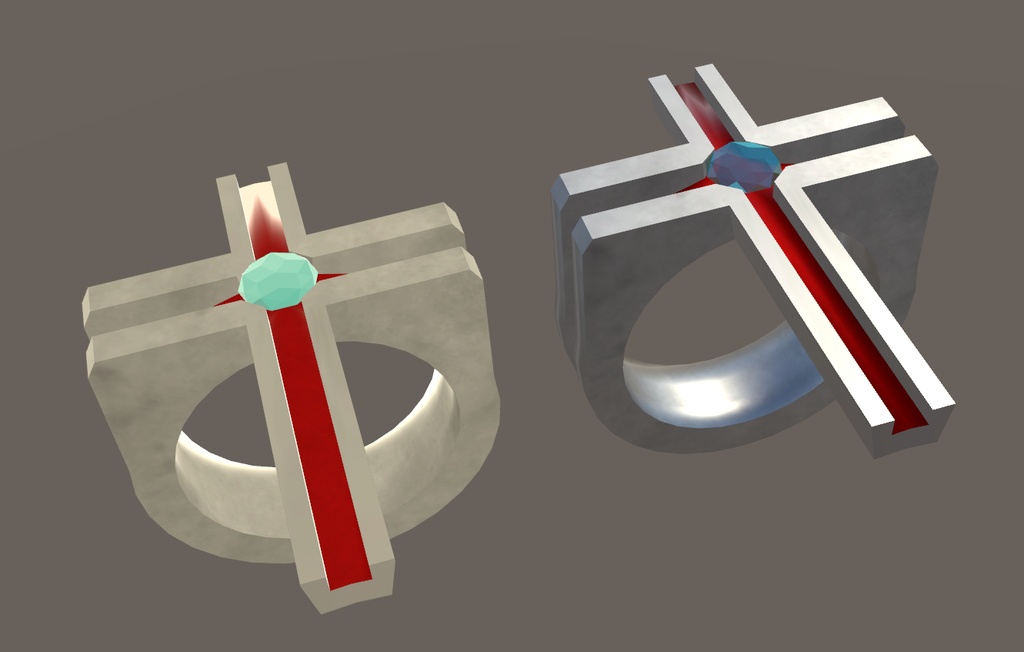 【VRChat】十字の指輪