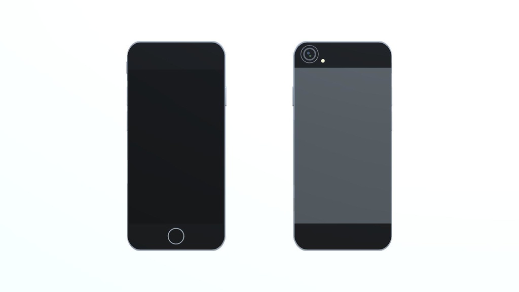 【VRChat想定】SmartPhone(スマホ)【3Dモデル】