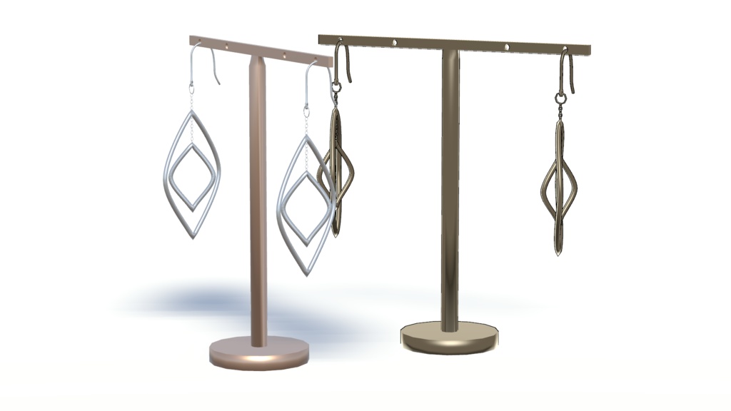 【VRChat想定】ピアス【3Dモデル】