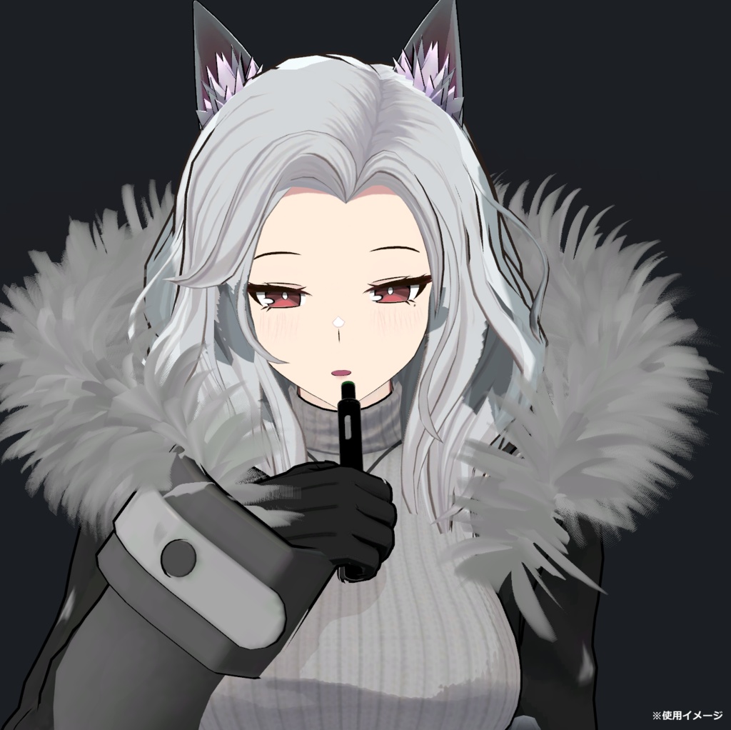 【VRChat想定】電子タバコ【3Dモデル】