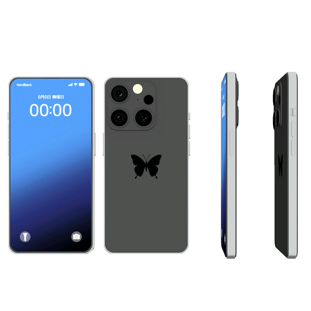 【VRChat想定】SmartPhone(スマホ)【3Dモデル】