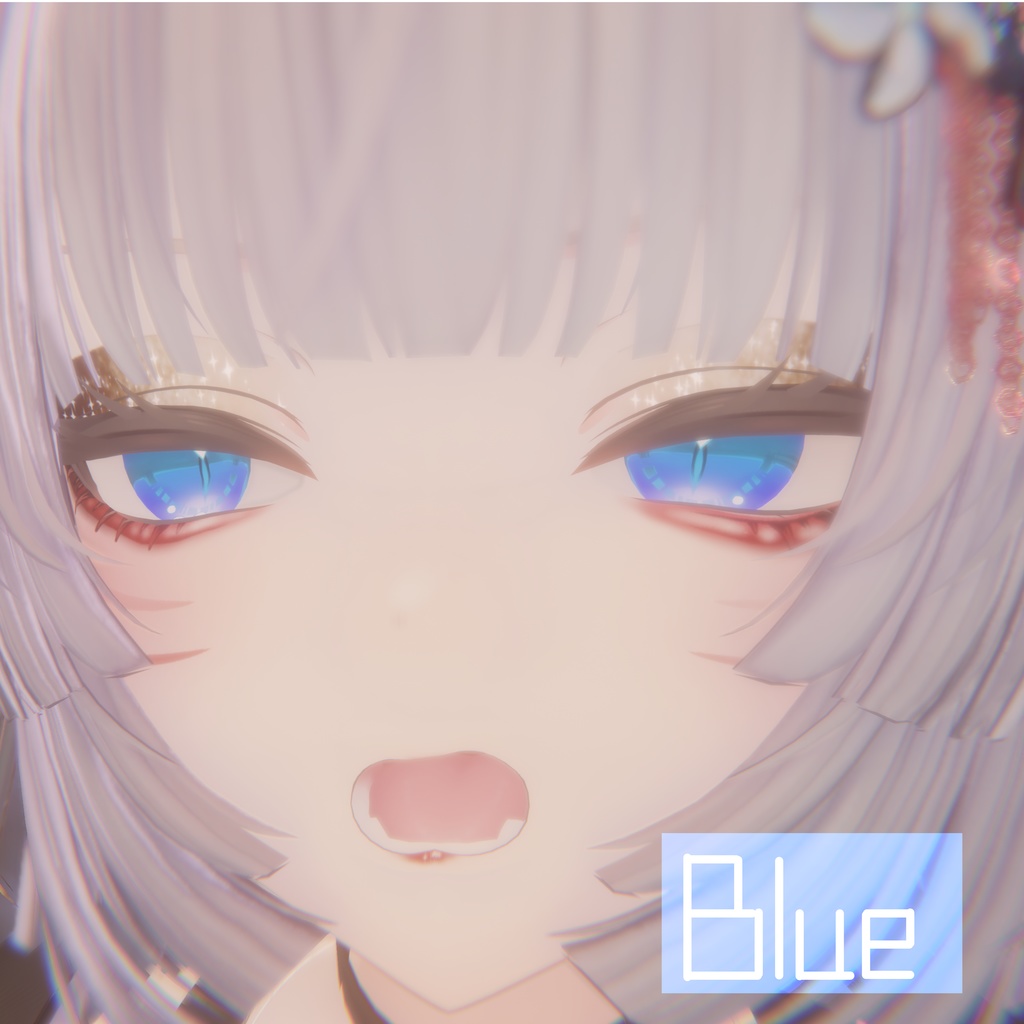 【真央】メイク&アイテクスチャ&顔のシェイプキー ーVRChat神社のいなりさま❣ー