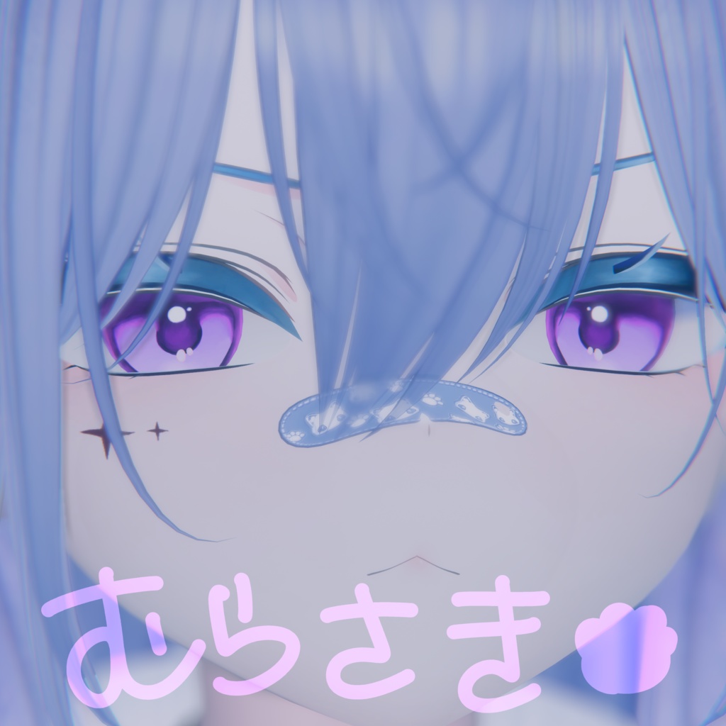 【真央】メイク&アイテクスチャ&顔シェイプキー ーツンツン猫、まおにゃんー