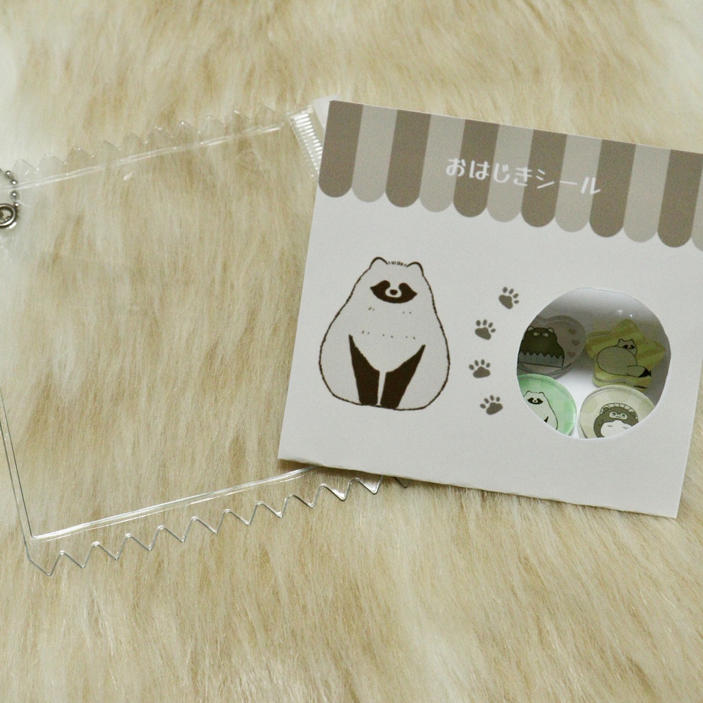 【3/8迄発送分】おはじきシールストラップ