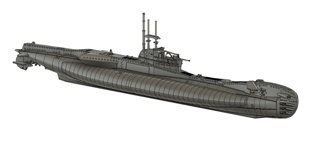 完成品」1/350 イギリス海軍 ヴァンガード級潜水艦 - プラモデル