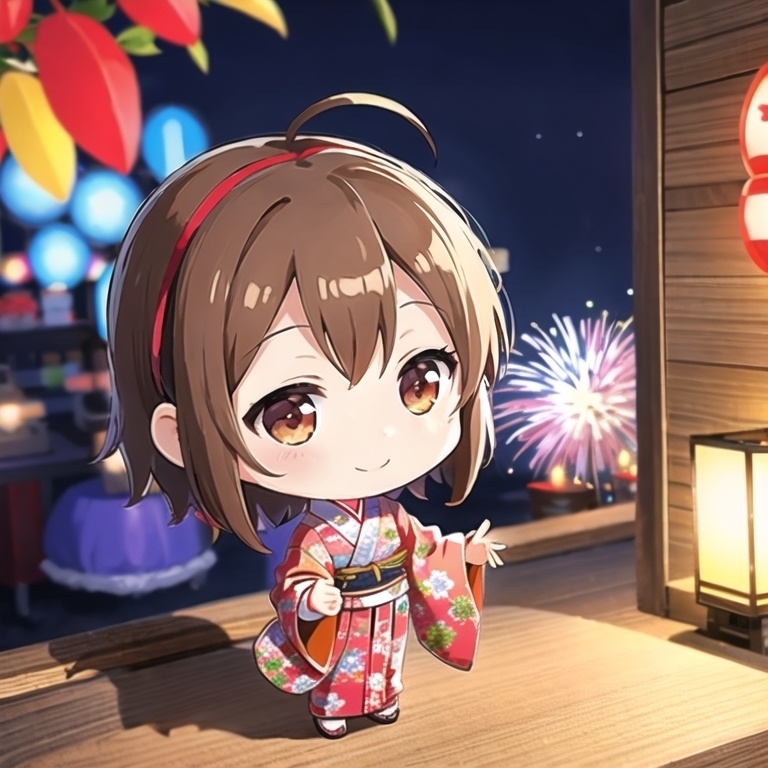 夏祭りの光景