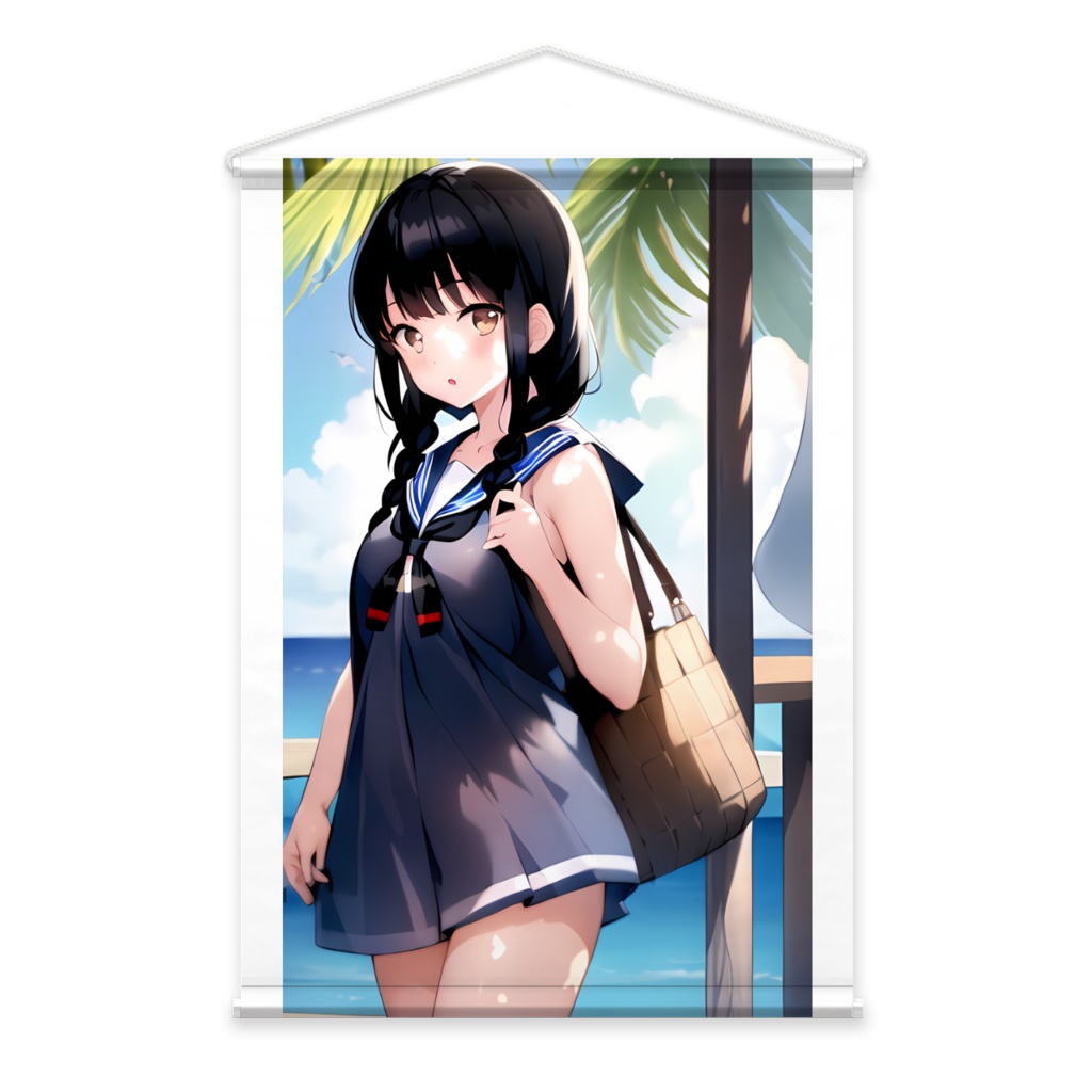 少女の夏休み タペストリー