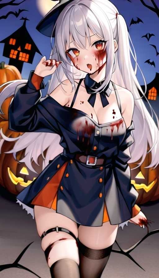 ハロウィンガール　ホラー