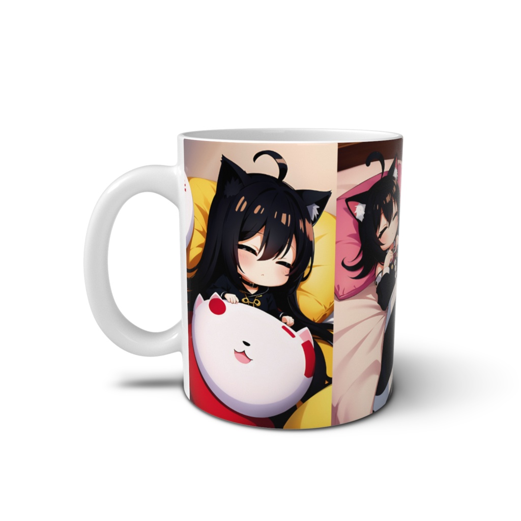 お昼寝猫 マグカップ