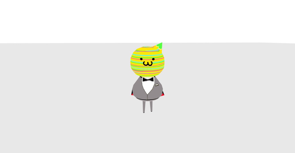 【Cluster用アバター】ツノ丸