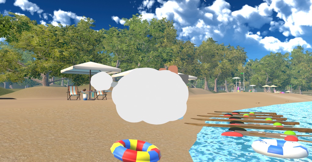 【Cluster用アバター】クラウド犬