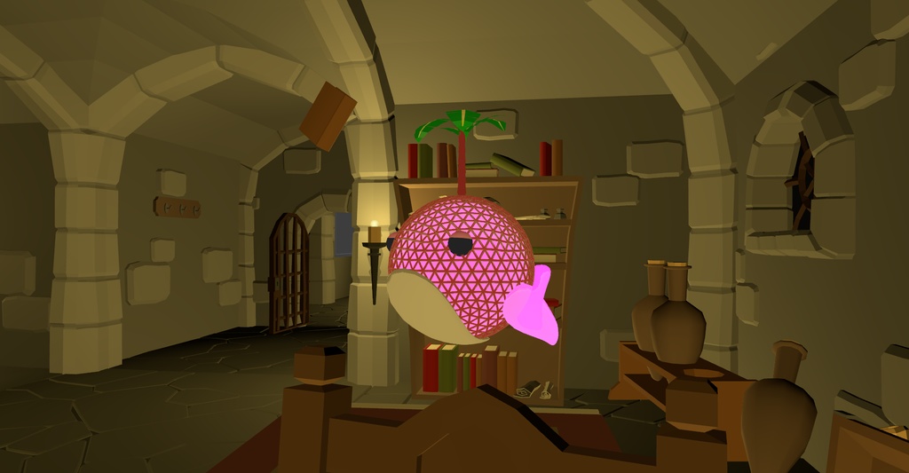 【Cluster用アバター】オーシャンホエール(模様Ver)