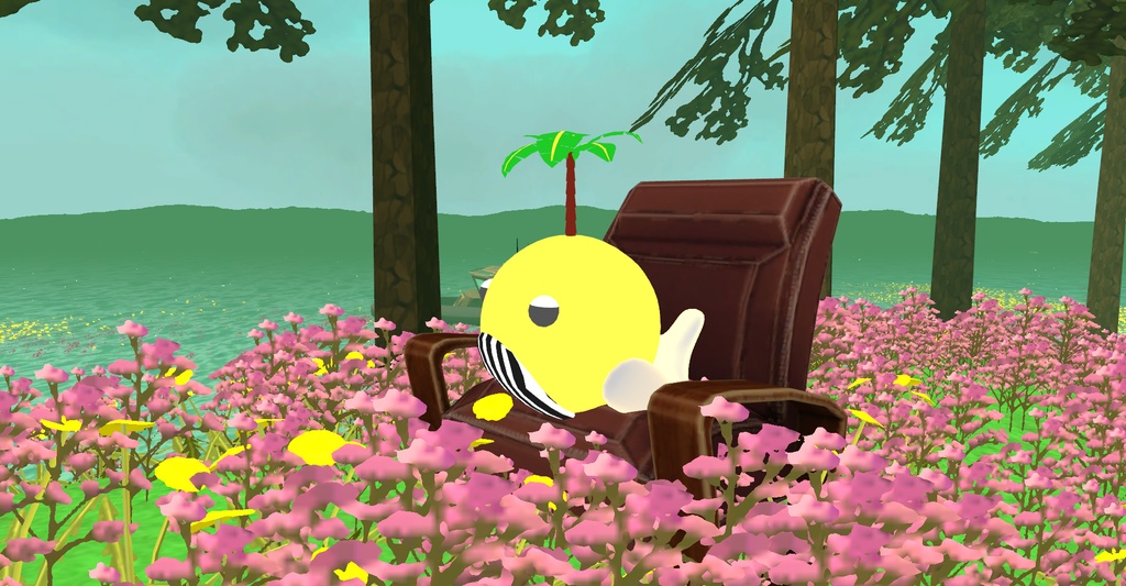 【Cluster用アバター】オーシャンホエール(ノーマルVer)