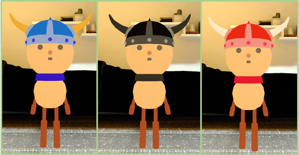 【Cluster用アバター】バイキング