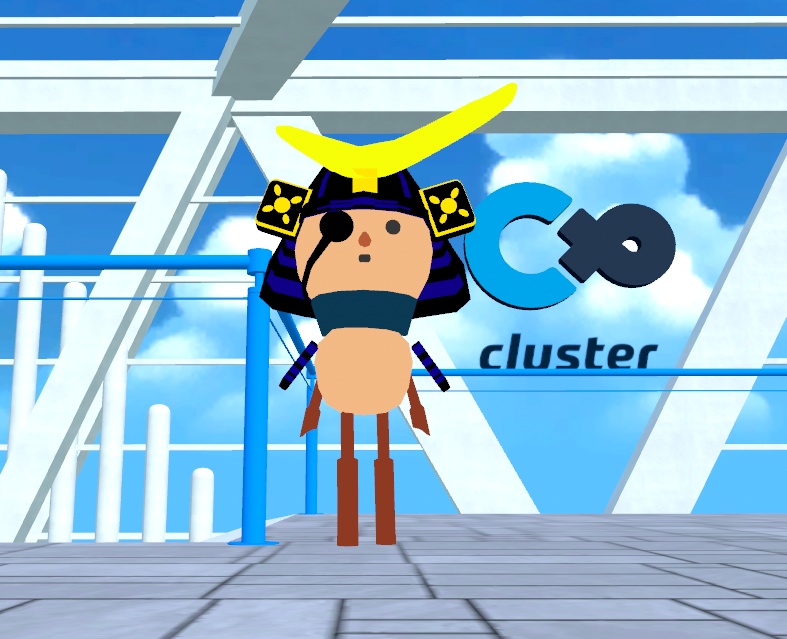 【Cluster用アバター】サムライ・伊達