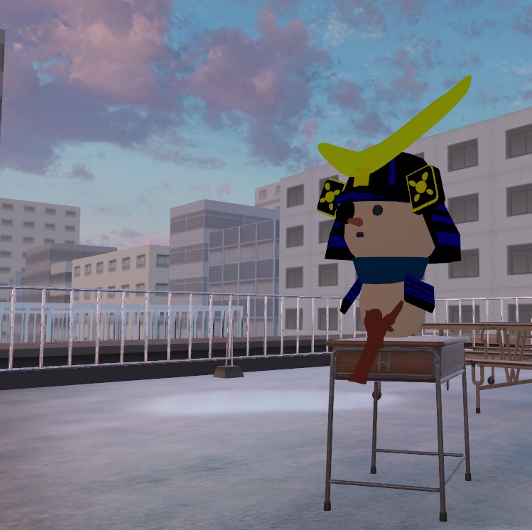 【Cluster用アバター】サムライ・伊達