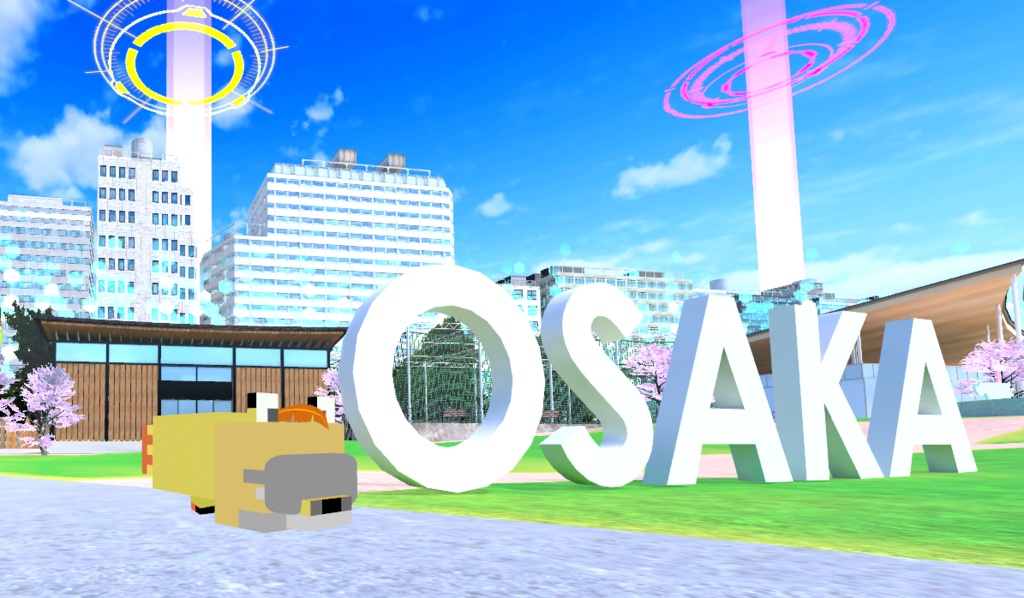 【Cluster用アバター】クラウドFOX