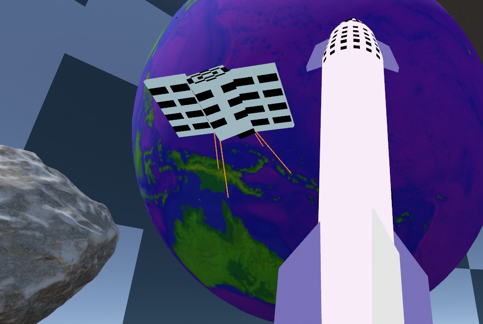 【Cluster用アバター】スペースXくん