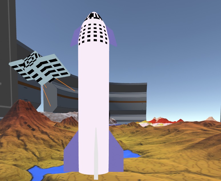 【Cluster用アバター】スペースXくん