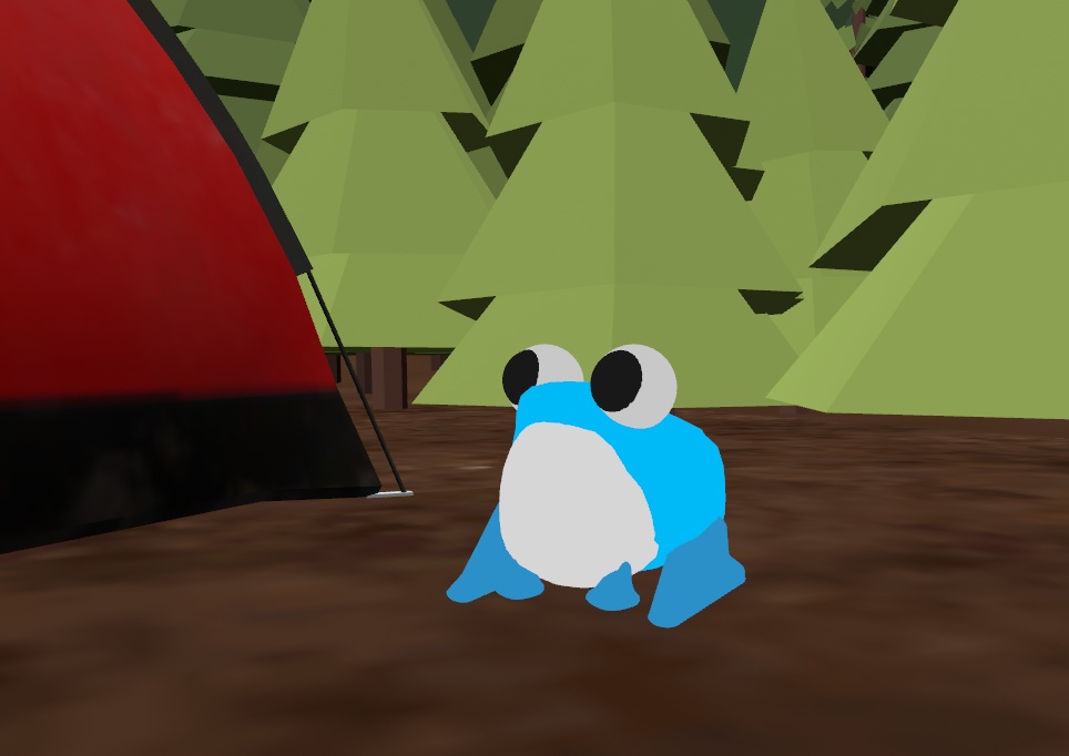 【Cluster用アバター】雨ガエル