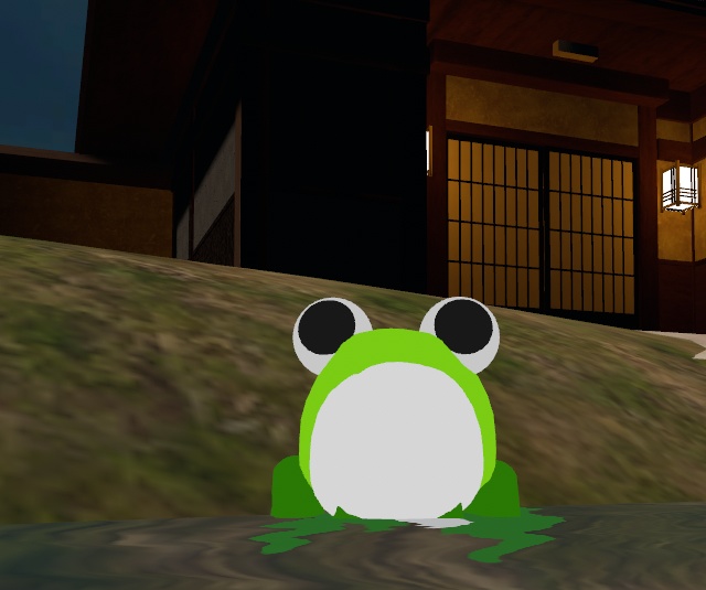 【Cluster用アバター】雨ガエル