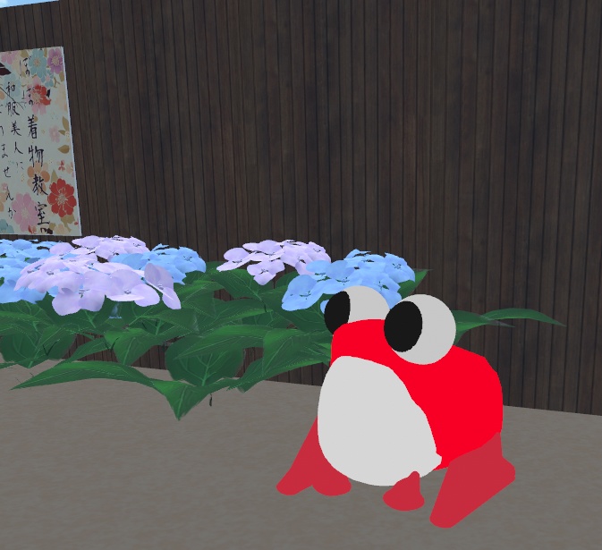 【Cluster用アバター】雨ガエル