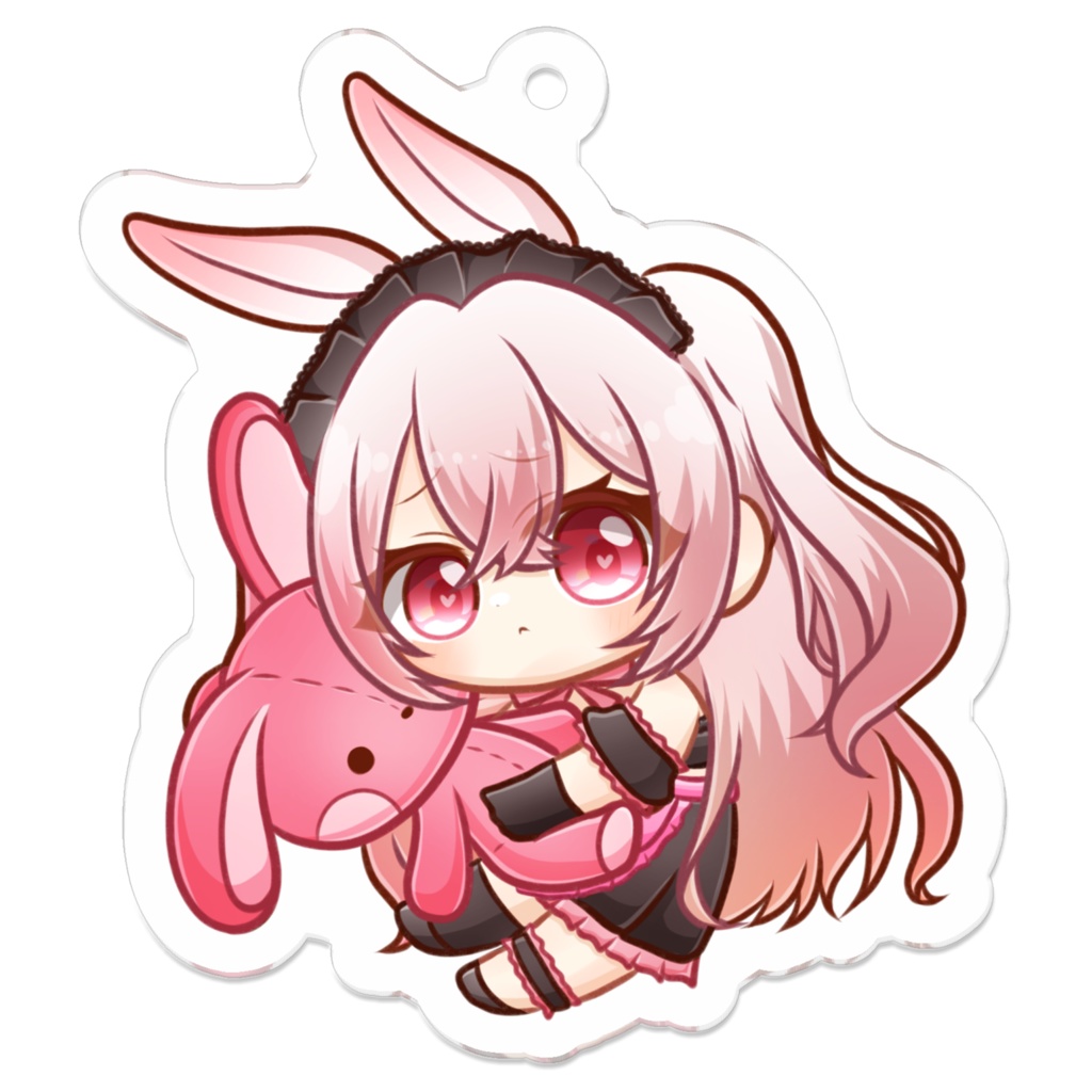 ちびうさぎりあアクリルキーホルダー